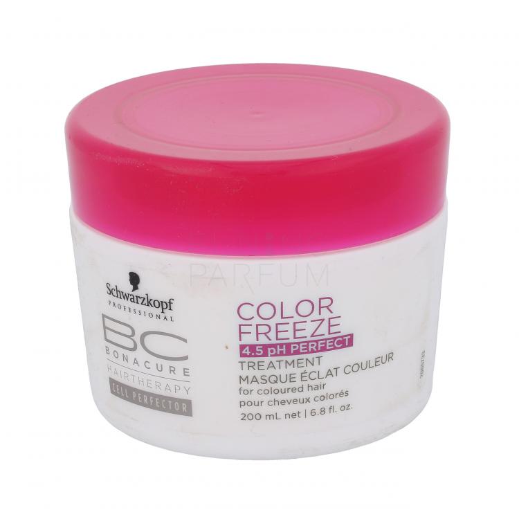 Schwarzkopf Professional BC Bonacure pH 4.5 Color Freeze Perfect Treatment Maska do włosów dla kobiet 200 ml