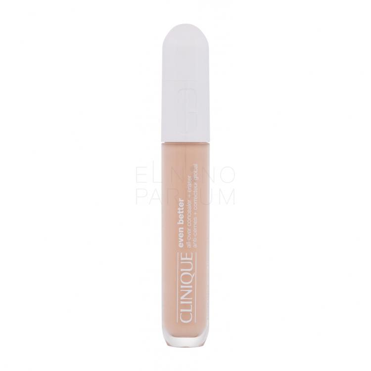 Clinique Even Better All-Over Concealer + Eraser Korektor dla kobiet 6 ml Odcień CN 10 Alabaster
