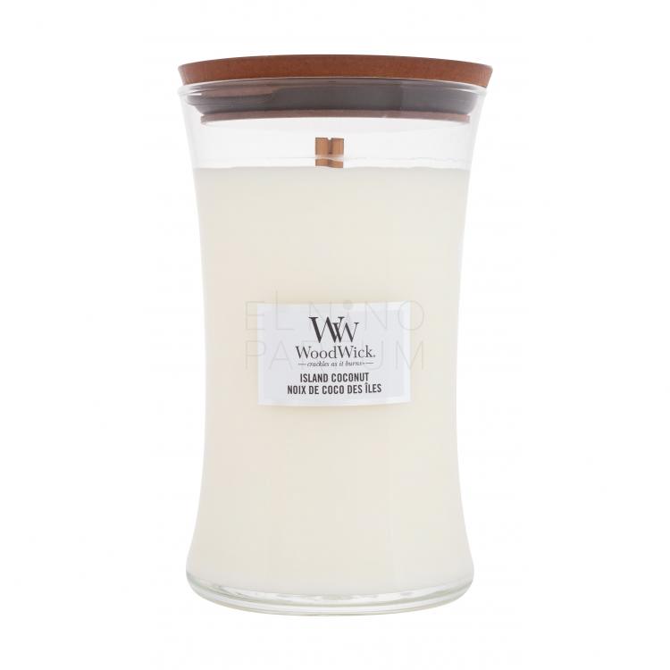 WoodWick Island Coconut Świeczka zapachowa 610 g