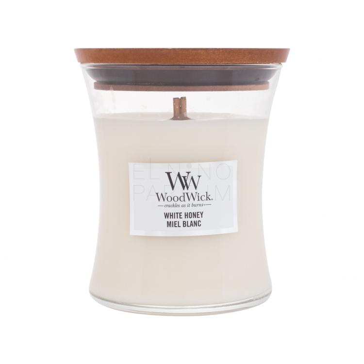 WoodWick White Honey Świeczka zapachowa 275 g