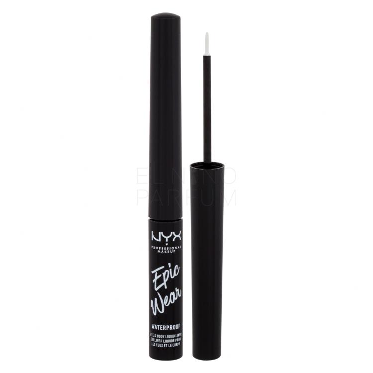 NYX Professional Makeup Epic Wear Waterproof Eyeliner dla kobiet 3,5 ml Odcień 04 White