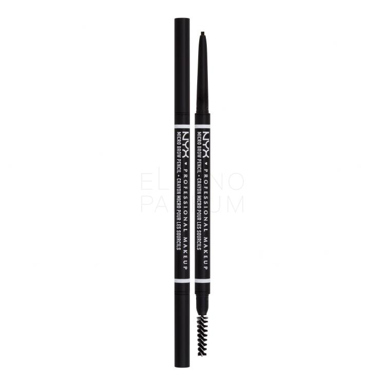 NYX Professional Makeup Micro Brow Pencil Kredka do brwi dla kobiet 0,09 g Odcień 08 Black