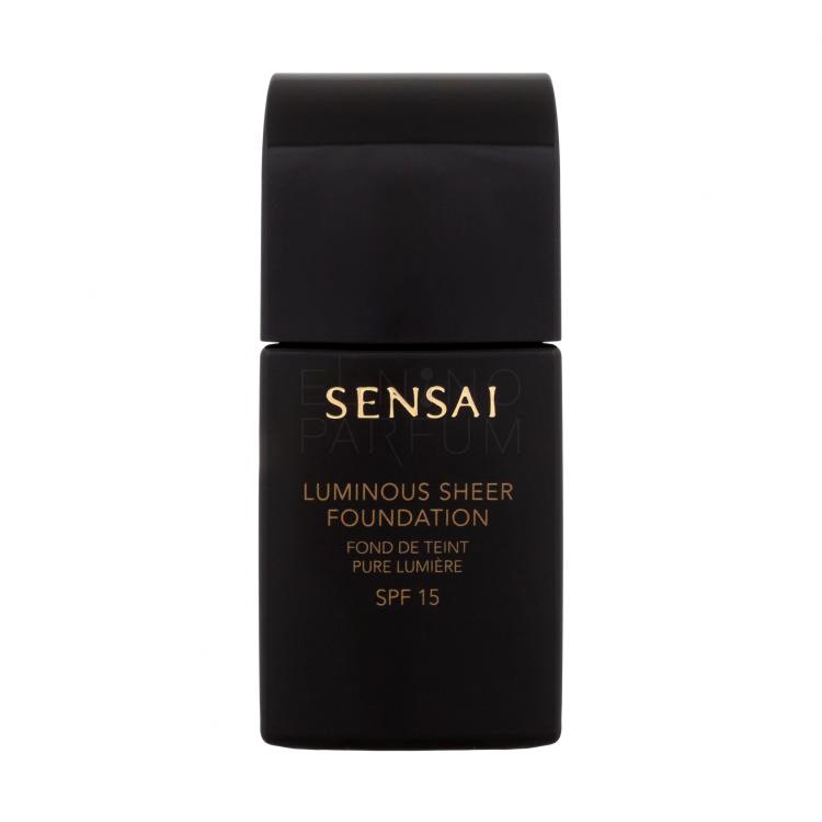 Sensai Luminous Sheer Foundation SPF15 Podkład dla kobiet 30 ml Odcień LS203 Neutral Beige