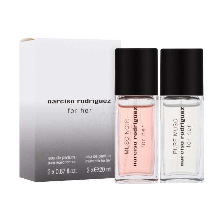 Narciso Rodriguez For Her Pure Musc Zestaw EDP 20 ml + EDP 20 ml