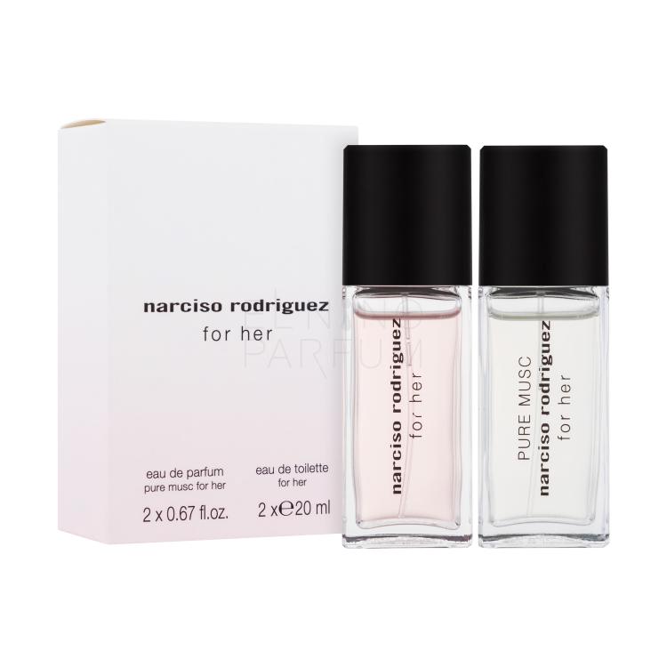 Narciso Rodriguez For Her Pure Musc Zestaw EDP 20 ml + EDT 20 ml