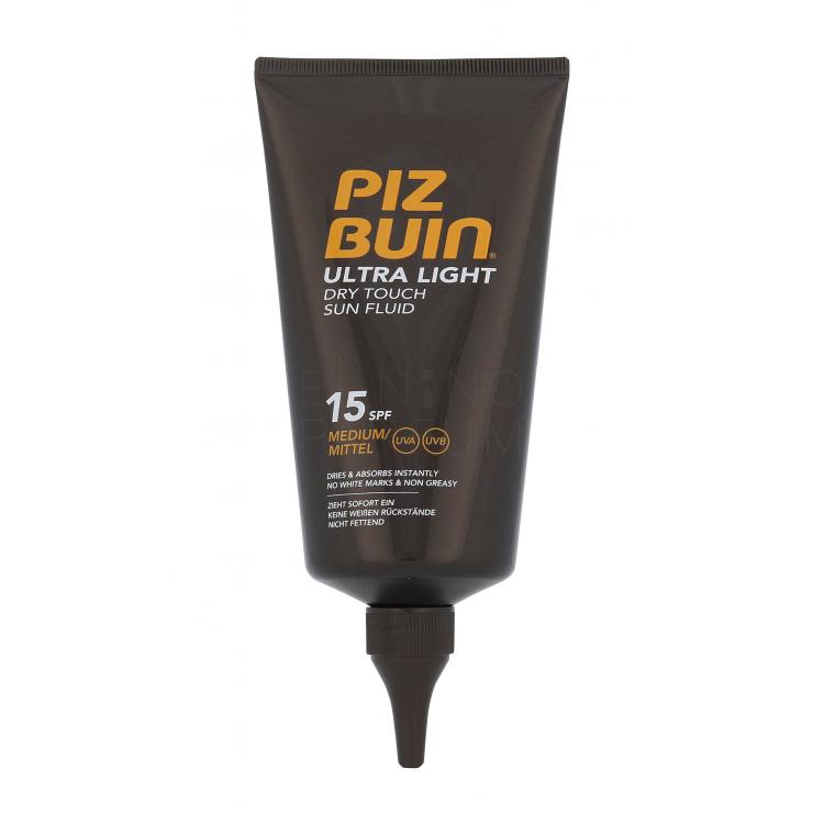PIZ BUIN Ultra Light Dry Touch Sun Fluid SPF15 Preparat do opalania ciała 150 ml