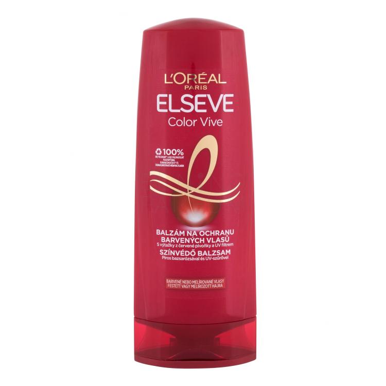 L&#039;Oréal Paris Elseve Color-Vive Protecting Balm Odżywka dla kobiet 400 ml uszkodzony flakon