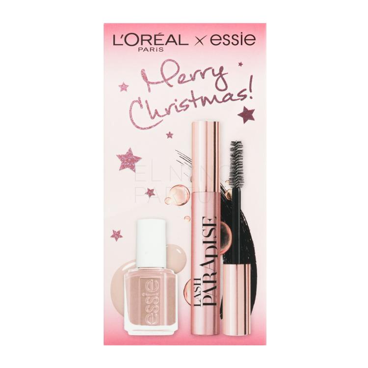 L&#039;Oréal Paris Merry Christmas! Zestaw Tusz do rzęs 6,4 ml + lakier do paznokci 13,5 ml