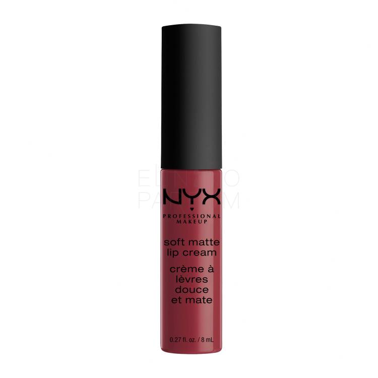 NYX Professional Makeup Soft Matte Lip Cream Pomadka dla kobiet 8 ml Odcień 25 Budapest