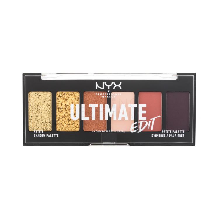 NYX Professional Makeup Ultimate Edit Cienie do powiek dla kobiet 7,2 g Odcień 06 Utopia