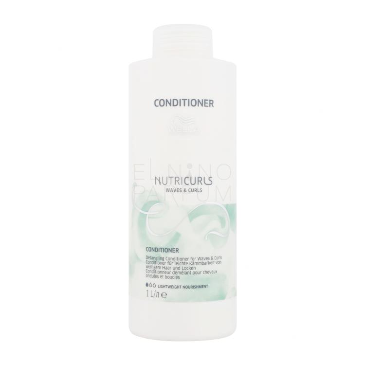 Wella Professionals NutriCurls Waves &amp; Curls Detangling Conditioner Odżywka dla kobiet 1000 ml