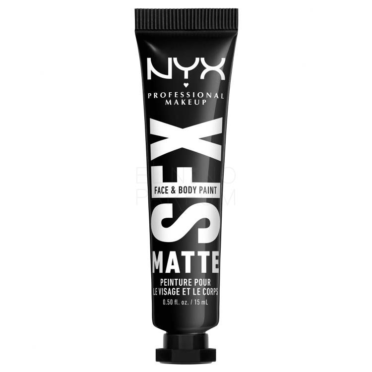 NYX Professional Makeup SFX Face And Body Paint Matte Podkład dla kobiet 15 ml Odcień 07 Dark Dream