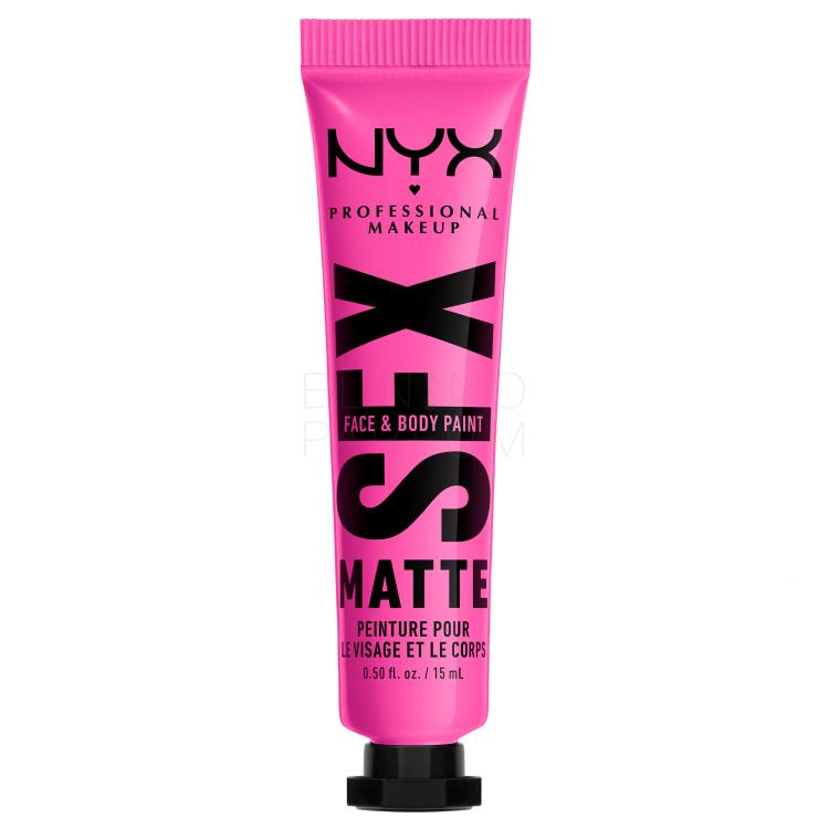 NYX Professional Makeup SFX Face And Body Paint Matte Podkład dla kobiet 15 ml Odcień 03 Dreamweaver