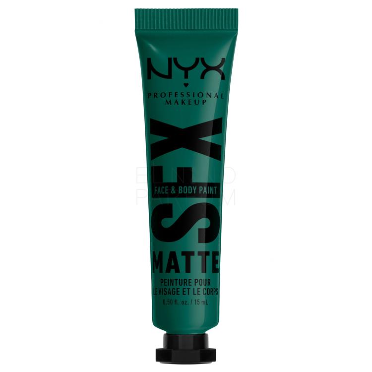 NYX Professional Makeup SFX Face And Body Paint Matte Podkład dla kobiet 15 ml Odcień 04 Must Sea