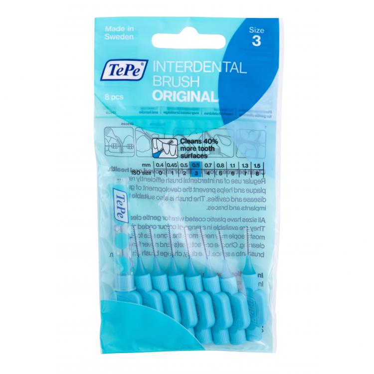 TePe Original 0,6 mm Szczoteczka do przestrzeni międzyzębowych 8 szt