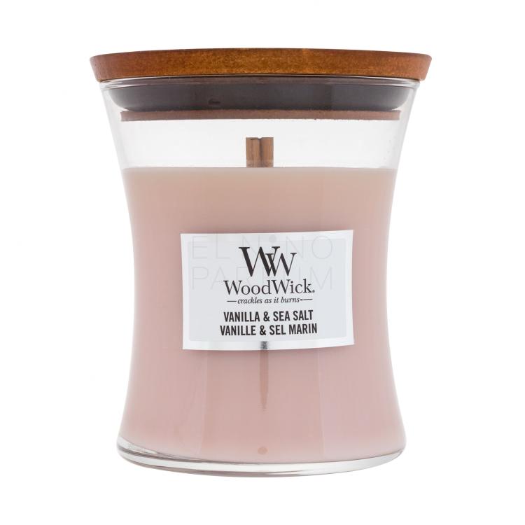 WoodWick Vanilla &amp; Sea Salt Świeczka zapachowa 275 g