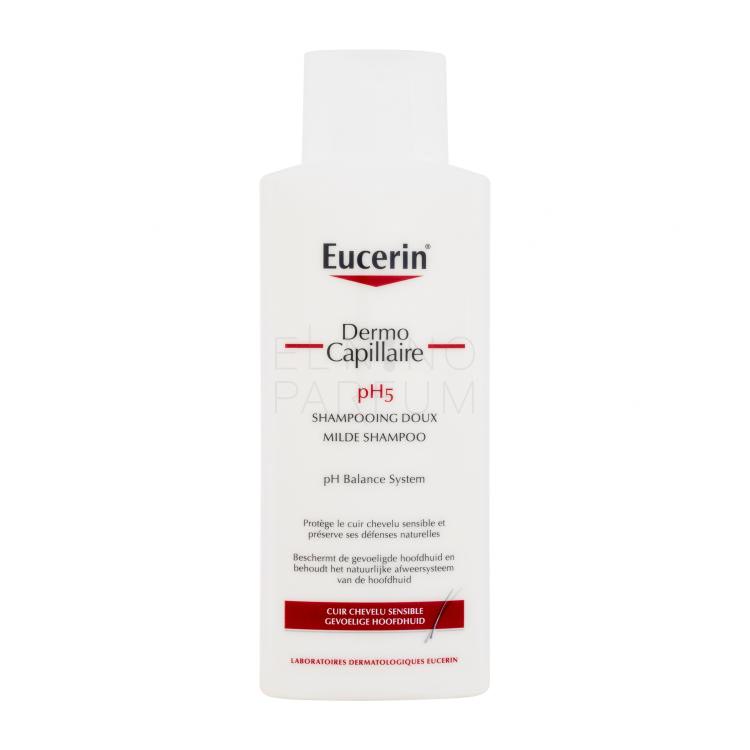 Eucerin DermoCapillaire pH5 Mild Shampoo Szampon do włosów dla kobiet 250 ml