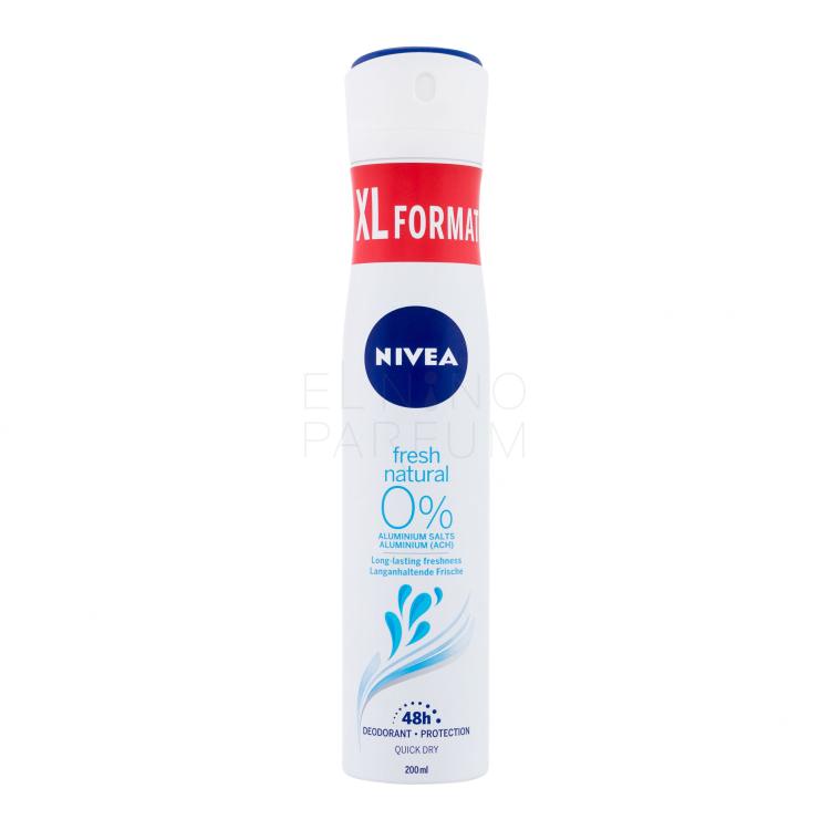 Nivea Fresh Natural 48h Dezodorant dla kobiet 200 ml