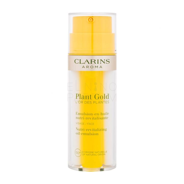 Clarins Aroma Plant Gold Nutri-Revitalizing Oil-Emulsion Krem do twarzy na dzień dla kobiet 35 ml