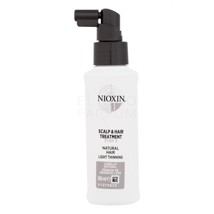 Nioxin System 1 Scalp &amp; Hair Treatment Objętość włosów dla kobiet 100 ml