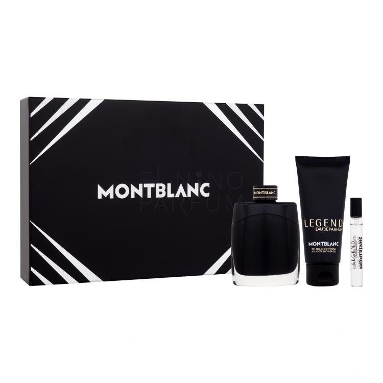 Montblanc Legend Zestaw EDP 100 ml + żel pod prysznic 100 ml + EDP 7,5 ml