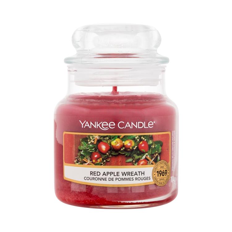 Yankee Candle Red Apple Wreath Świeczka zapachowa 104 g