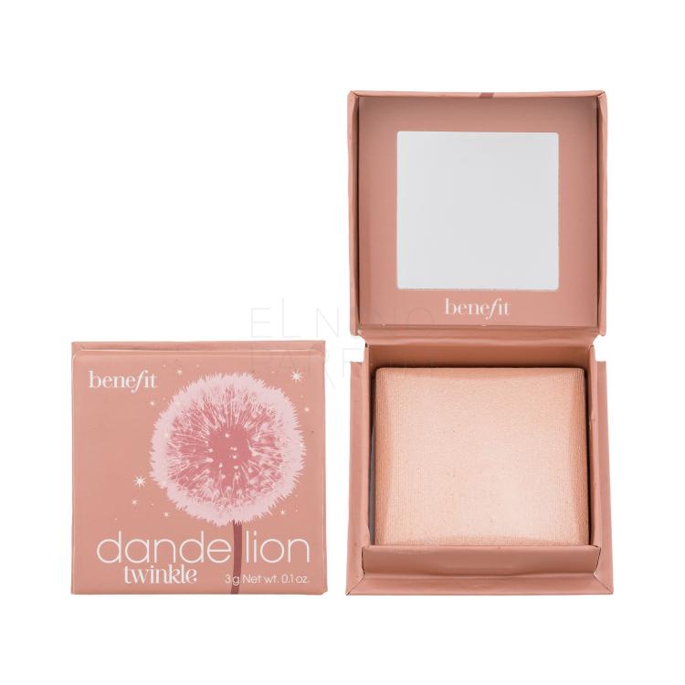 Benefit Dandelion Twinkle Rozświetlacz dla kobiet 3 g Odcień Soft Nude-Pink