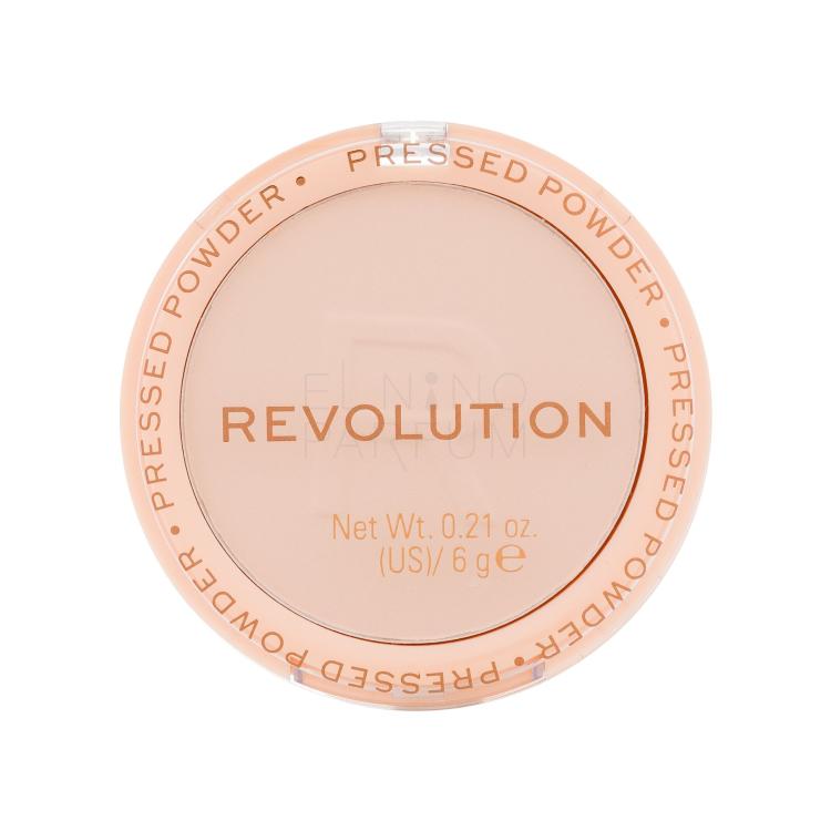Makeup Revolution London Reloaded Pressed Powder Puder dla kobiet 6 g Odcień Translucent