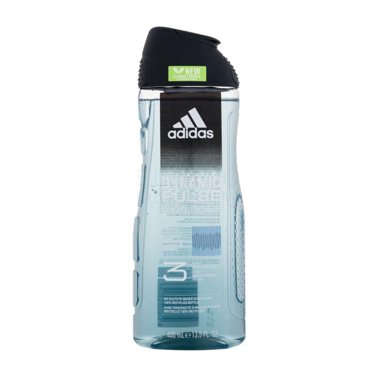 Adidas Dynamic Pulse Shower Gel 3-In-1 Żel pod prysznic dla mężczyzn 400 ml