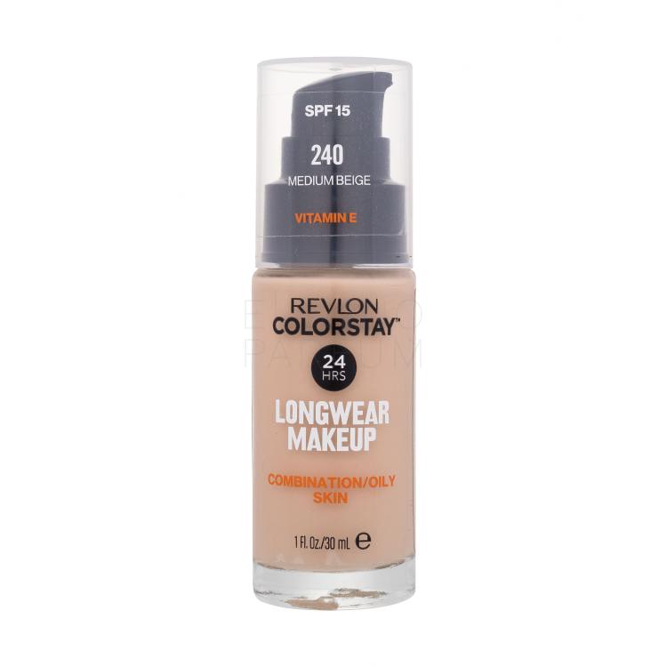 Revlon Colorstay Combination Oily Skin SPF15 Podkład dla kobiet 30 ml Odcień 240 Medium Beige