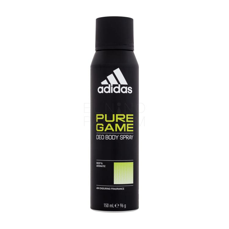 Adidas Pure Game Deo Body Spray 48H Dezodorant dla mężczyzn 150 ml