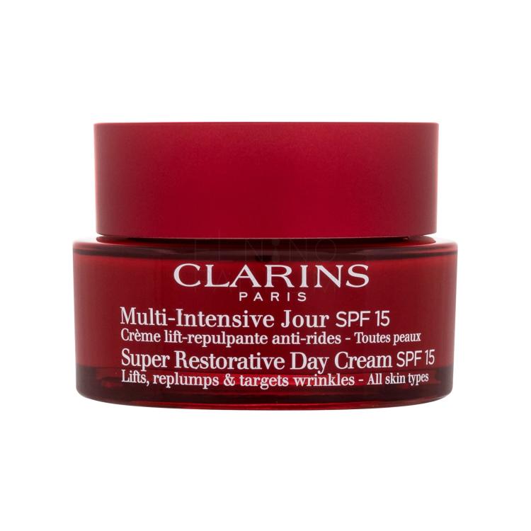 Clarins Super Restorative Day Cream SPF15 Krem do twarzy na dzień dla kobiet 50 ml
