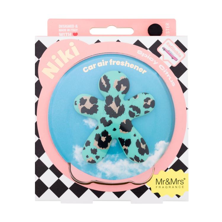 Mr&amp;Mrs Fragrance Niki Spicy Citrus Zapach samochodowy 1 szt