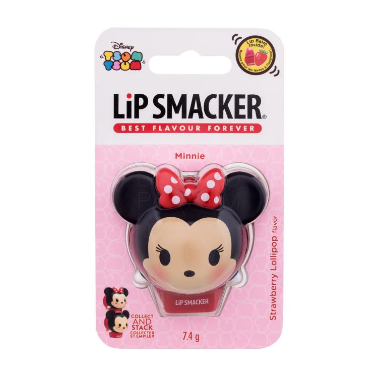 Lip Smacker Disney Minnie Mouse Strawberry Lollipop Balsam do ust dla dzieci 7,4 g