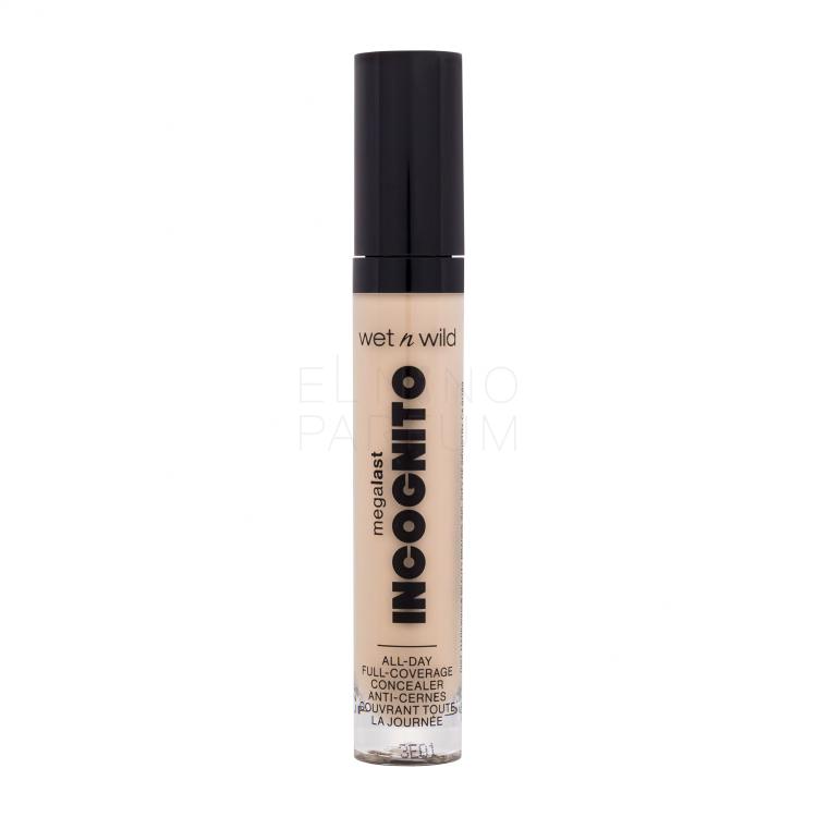 Wet n Wild MegaLast Incognito All-Day Full Coverage Concealer Korektor dla kobiet 5,5 ml Odcień Light Medium