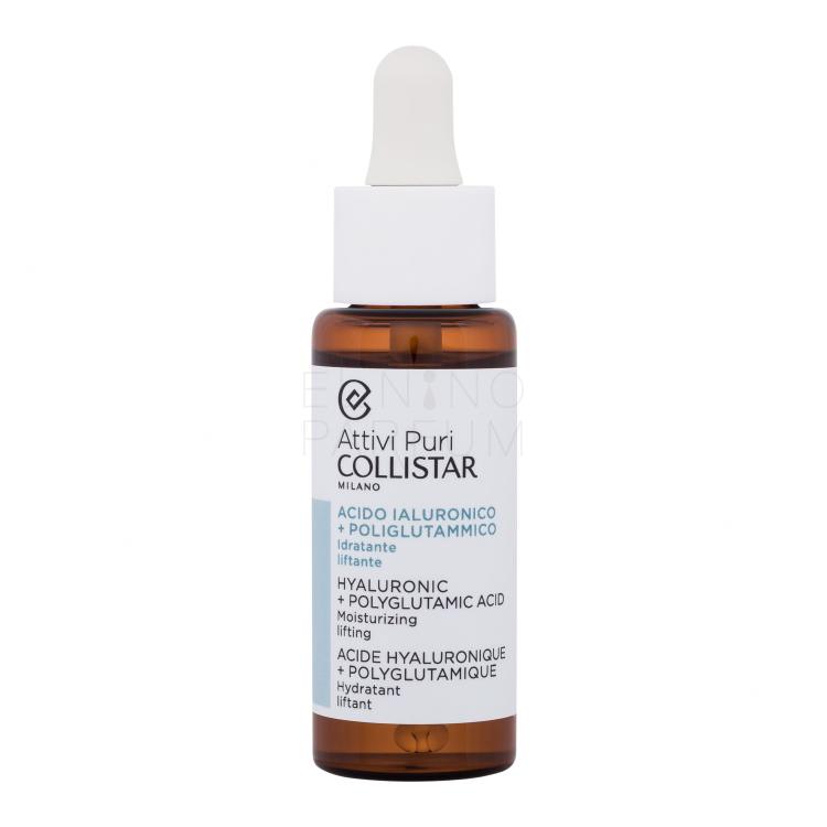 Collistar Pure Actives (Attivi Puri) Hyaluronic + Polyglutamic Acid Serum do twarzy dla kobiet 30 ml