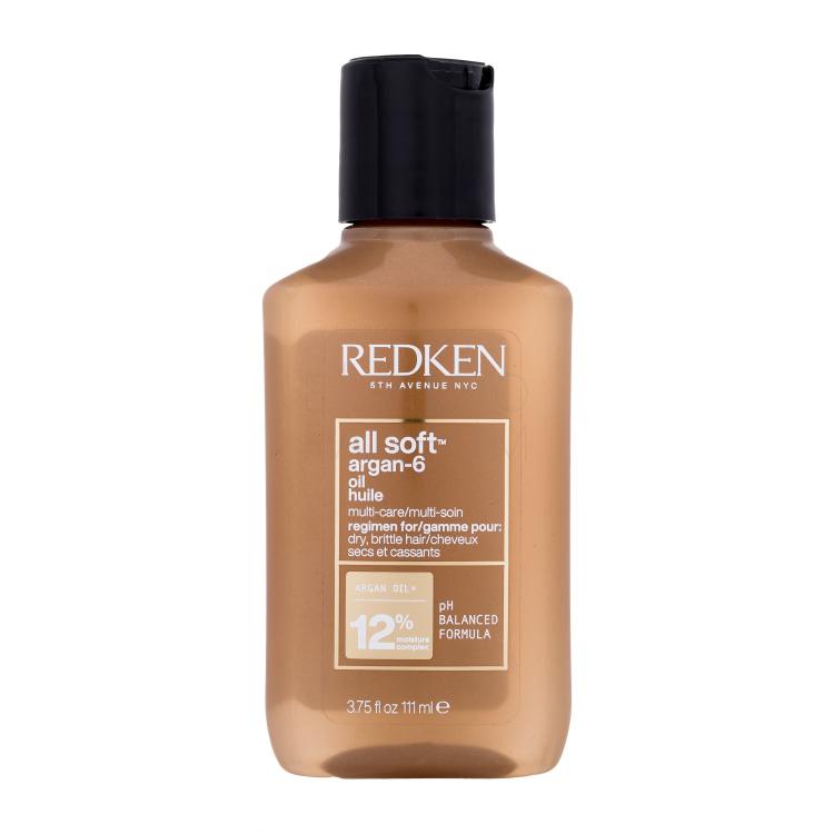 Redken All Soft Argan-6 Oil Olejek do włosów dla kobiet 111 ml