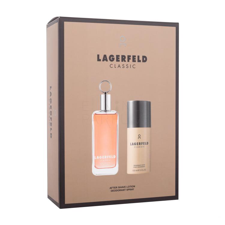 Karl Lagerfeld Classic Zestaw Woda po goleniu 100 ml + dezodorant 150 ml