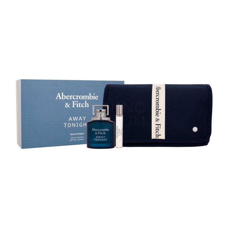 Abercrombie &amp; Fitch Away Tonight Zestaw EDT 100 ml + woda toaletowa 15 ml + kosmetyczka