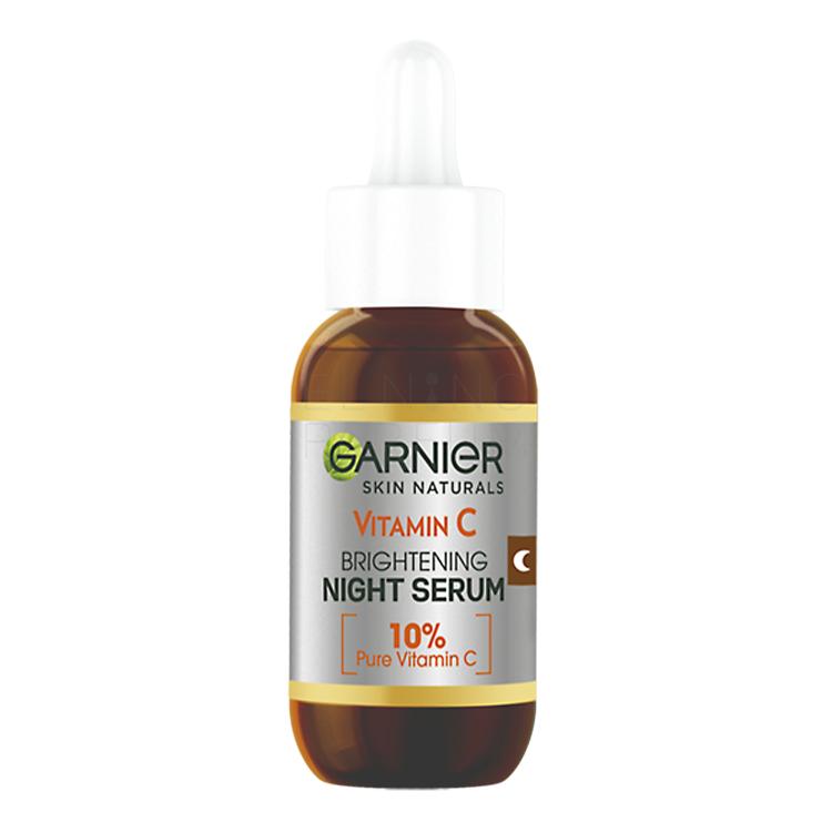 Garnier Skin Naturals Vitamin C Brightening Night Serum Serum do twarzy dla kobiet 30 ml