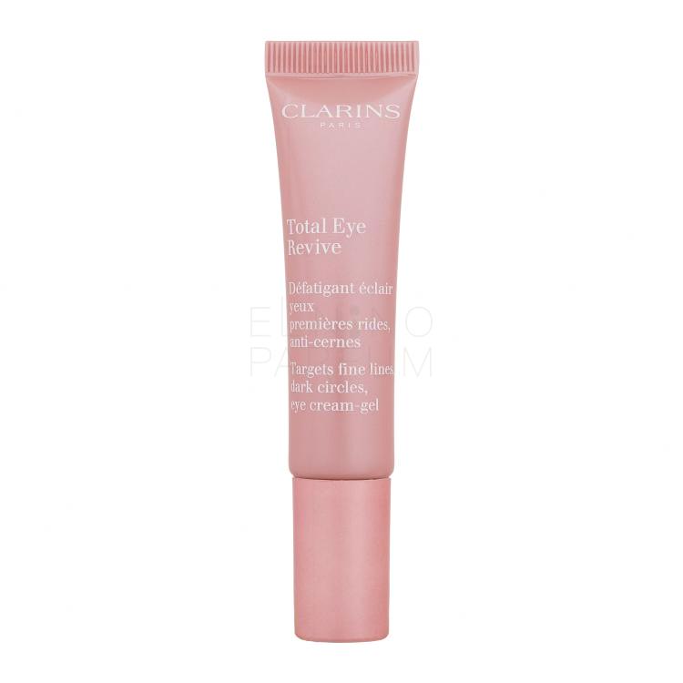 Clarins Total Eye Revive Eye Cream-Gel Krem pod oczy dla kobiet 15 ml
