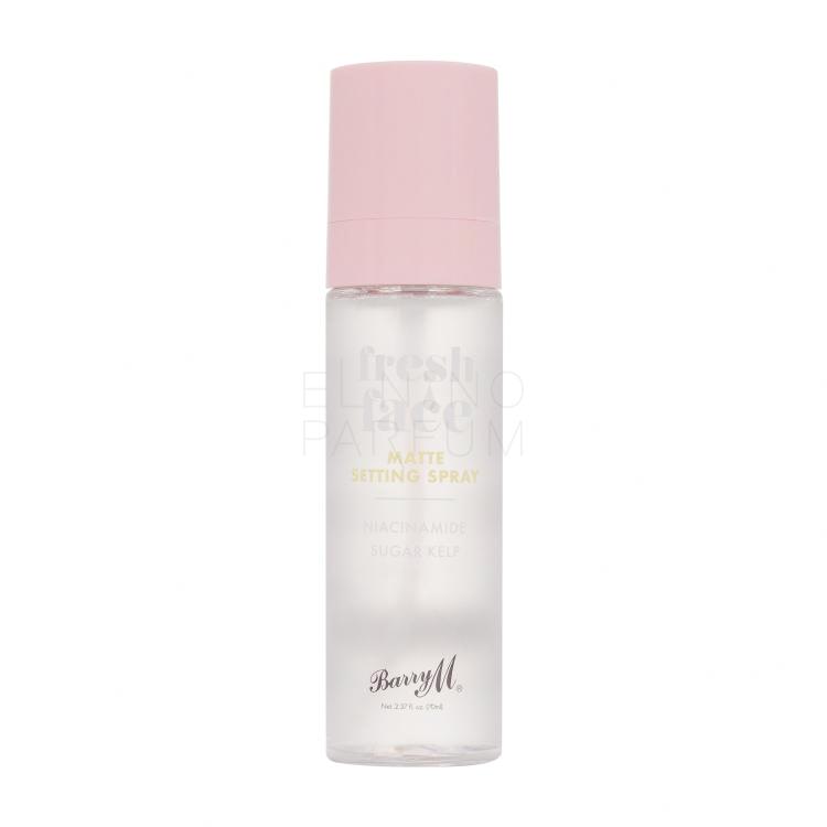 Barry M Fresh Face Matte Setting Spray Utrwalacz makijażu dla kobiet 70 ml