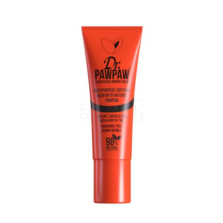 Dr. PAWPAW Balm Tinted Outrageous Orange Balsam do ust dla kobiet 10 ml