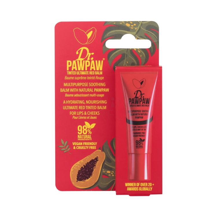 Dr. PAWPAW Balm Tinted Ultimate Red Balsam do ust dla kobiet 10 ml