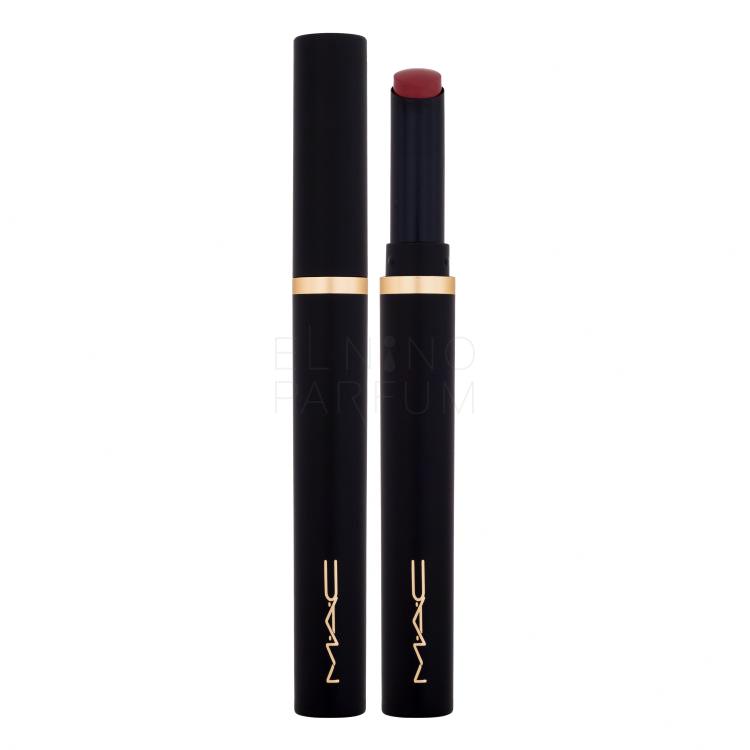 MAC Powder Kiss Velvet Blur Slim Stick Lipstick Pomadka dla kobiet 2 g Odcień 897 Stay Curious
