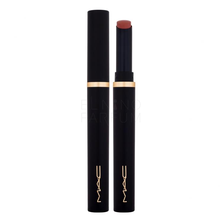 MAC Powder Kiss Velvet Blur Slim Stick Lipstick Pomadka dla kobiet 2 g Odcień 889 Ruby New