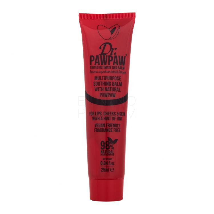 Dr. PAWPAW Balm Tinted Ultimate Red Balsam do ust dla kobiet 25 ml