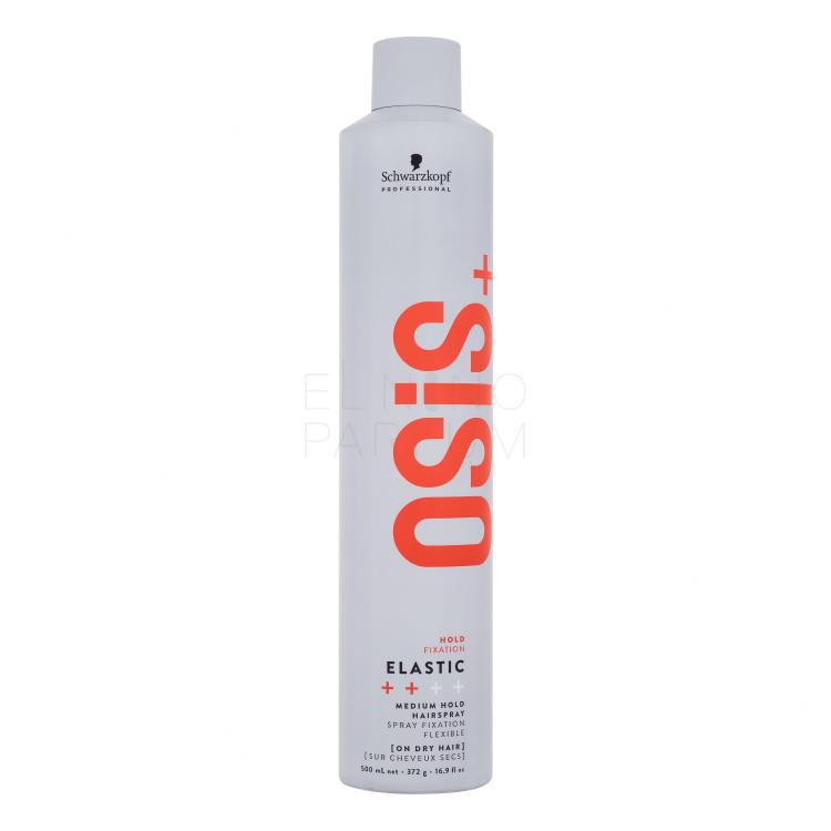 Schwarzkopf Professional Osis+ Elastic Medium Hold Hairspray Lakier do włosów dla kobiet 500 ml