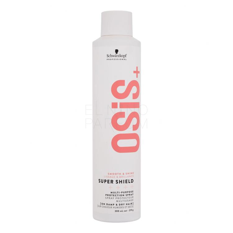 Schwarzkopf Professional Osis+ Super Shield Multi-Purpose Protection Spray Stylizacja włosów na gorąco dla kobiet 300 ml