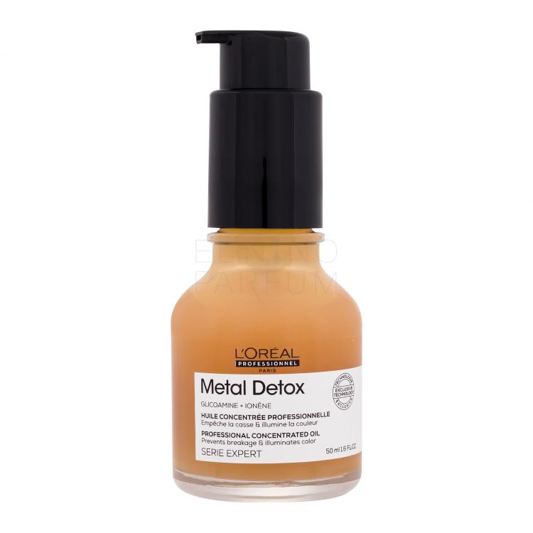 L&#039;Oréal Professionnel Metal Detox Professional Concentrated Oil Olejek do włosów dla kobiet 50 ml